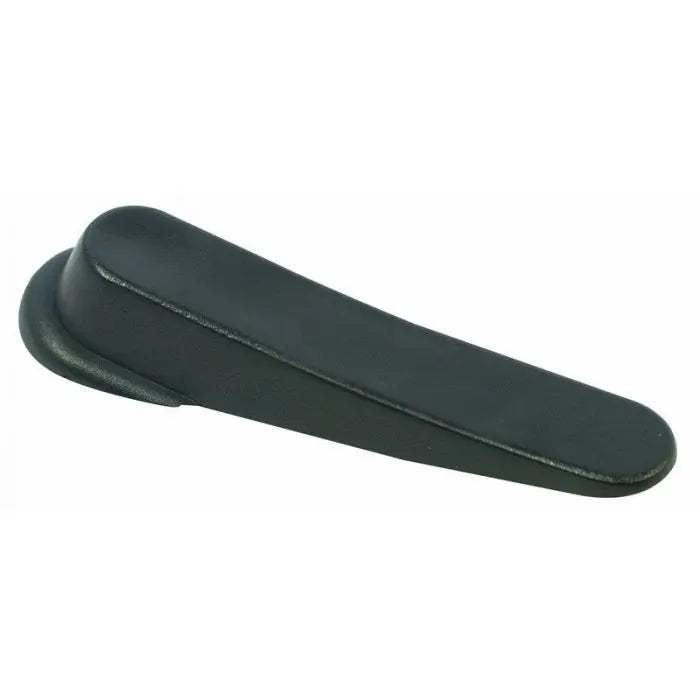 Door Wedge, Black PVC, 2 Pieces