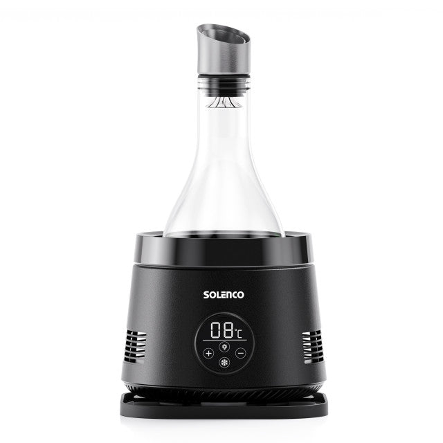 Solenco Life Precision Bottle Wine Cooler with Decanter