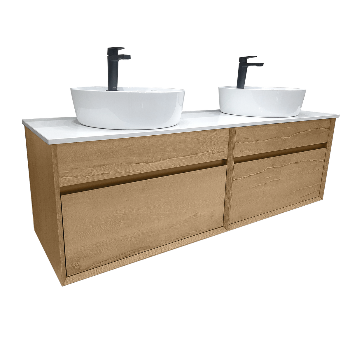 Sofia Forest Vanity 1500 & SLAB(2X75 Excl Basin