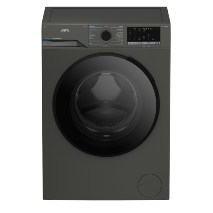 Defy 10kg Manhatten Grey Front Loader Washing Machine - DAW397