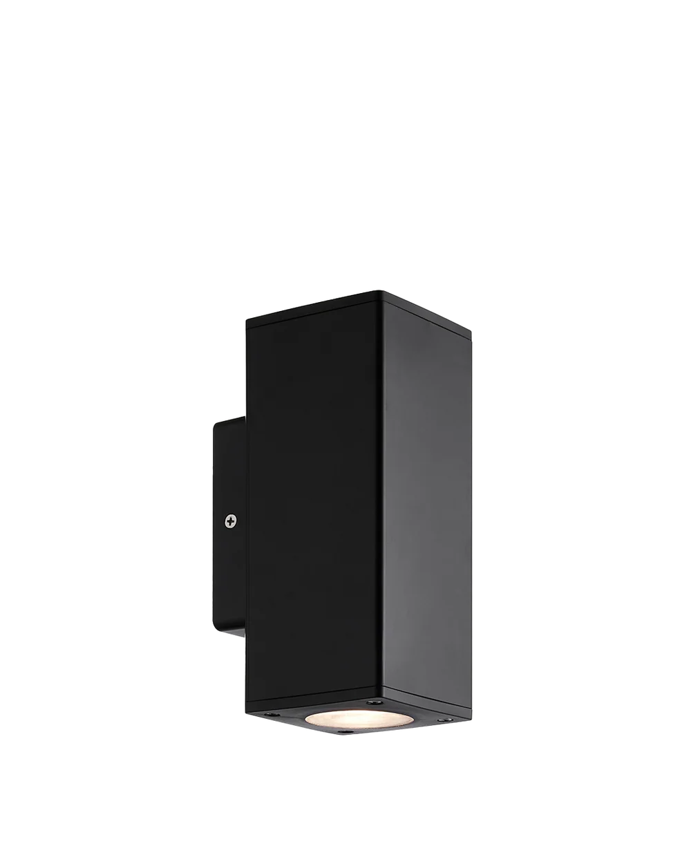 Zoom Argus Black Up and Down Facing Square Outdoor Wall Light