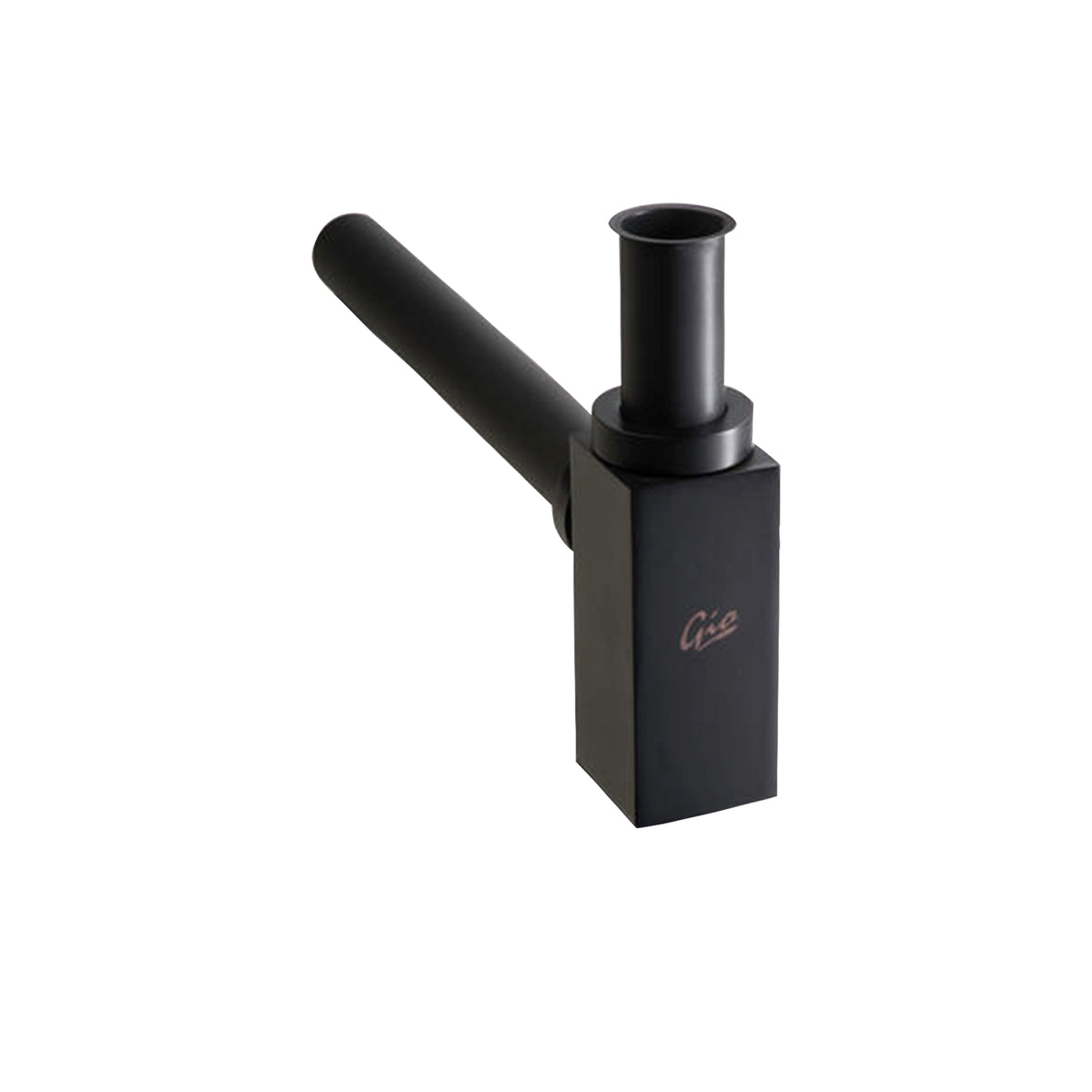 Gio Plumbing Trap Ch.Btl 32x32 A187 Square Matt Black