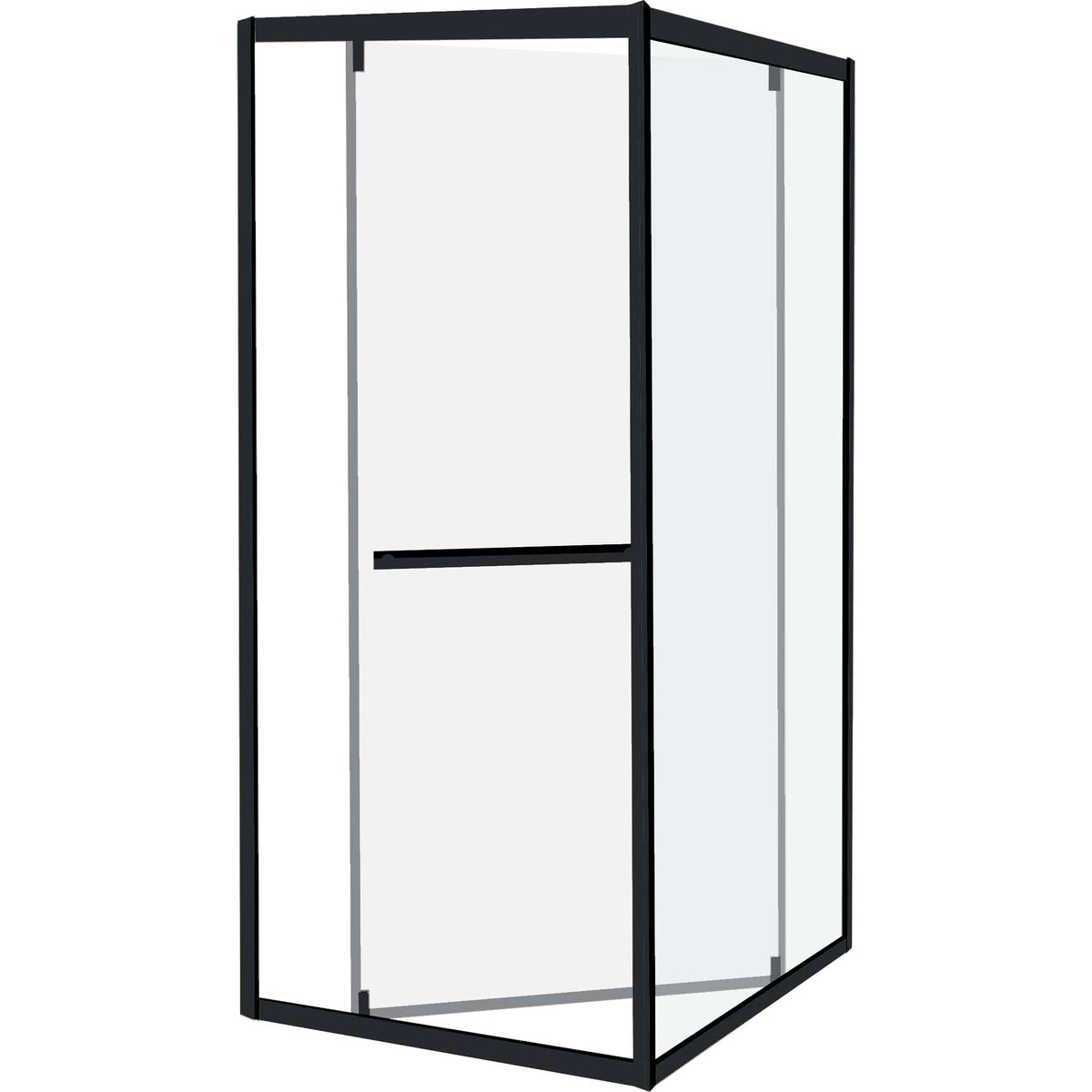 AquaTec Flavio Signature Inward Sliding Right 900x900x6mm MB