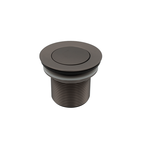 Waste Gio Pop UP Bath Long Gunmetal