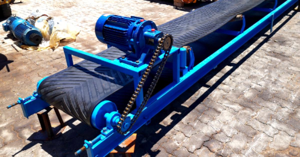 Conveyor Belt 9m 380v 490mm Wide