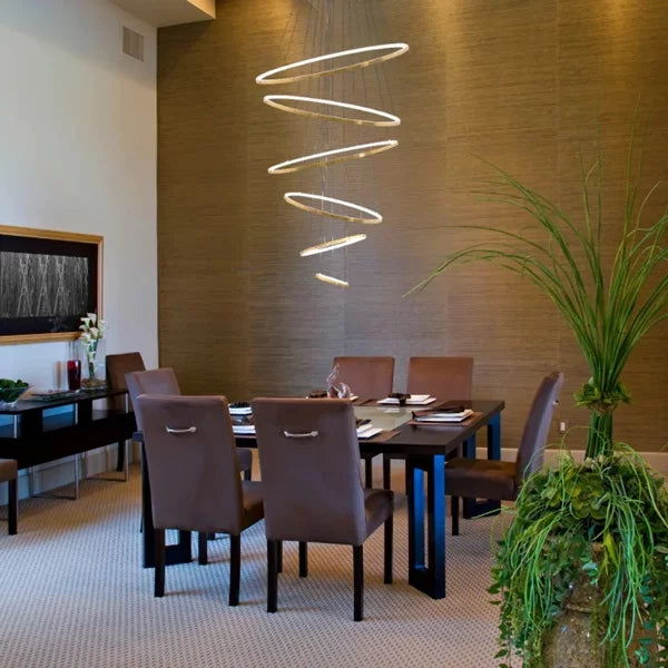 K-LED-201/GD LED Mega Ribbon Pendant
