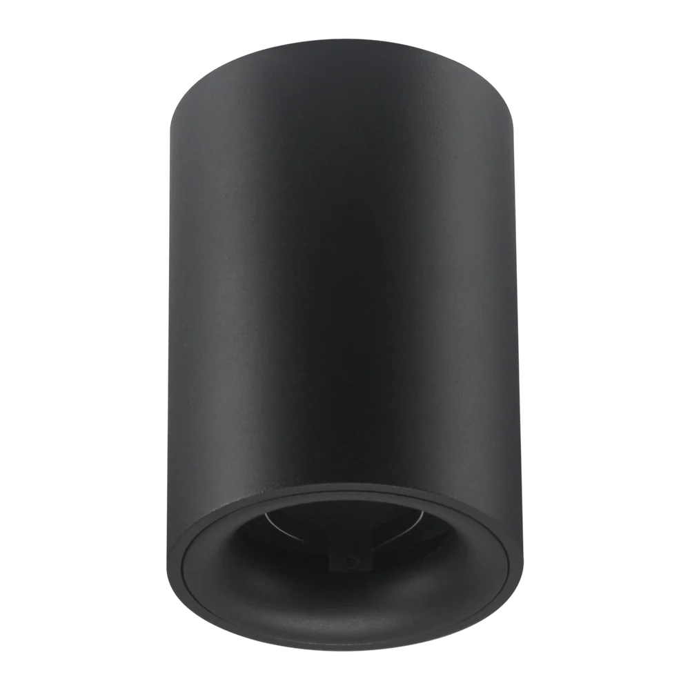 Minos Matt Black GU10 Surface Mount Downlight