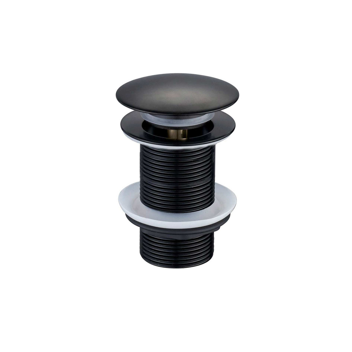 Waste Gio Flattop Basin Unslotted Matt Black