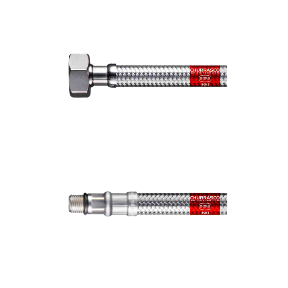 Gio Plumbing Connector SS M10-1/2f 500mm