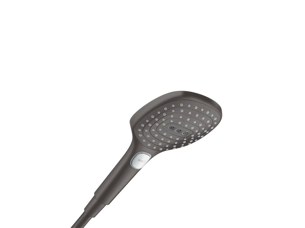 Hansgrohe raindance select e 120 hs brushed black chrome