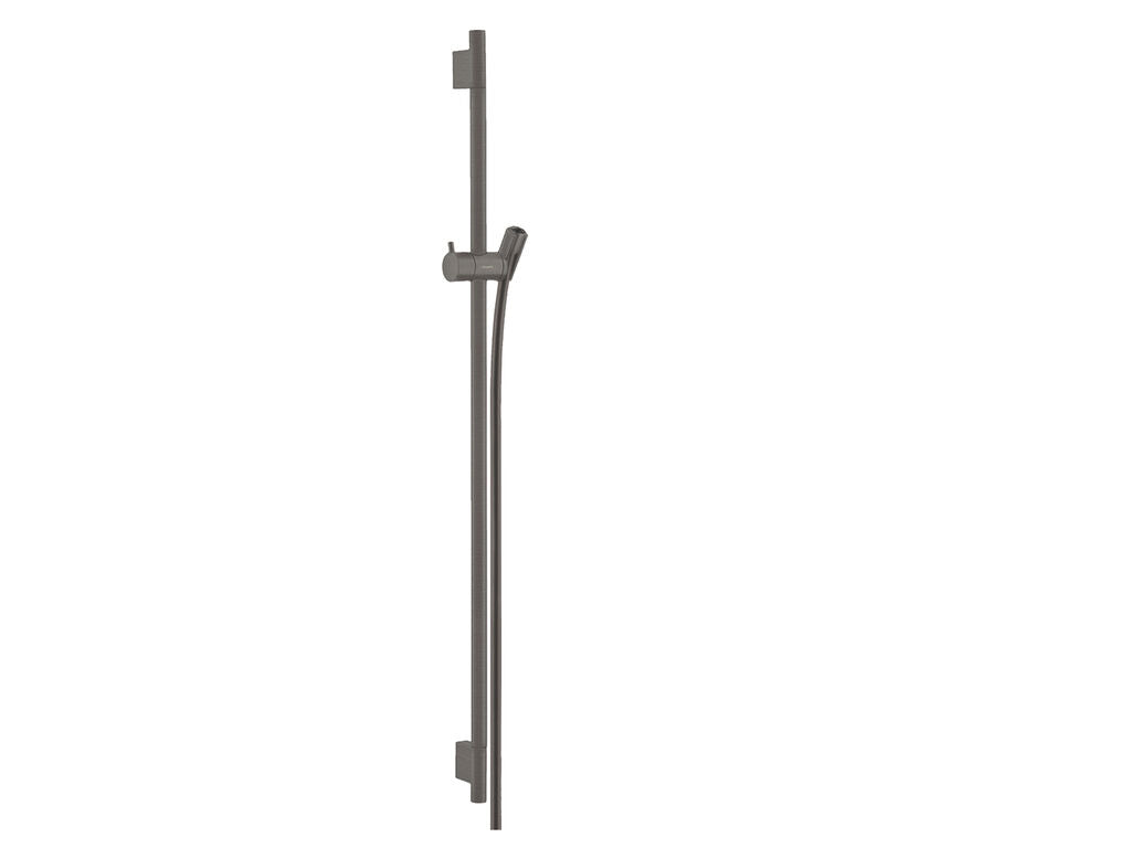 Hansgrohe unica's puro 900mm brushed black chrome