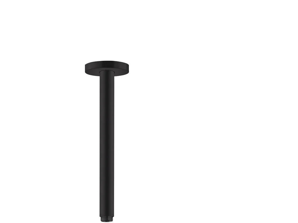 Hansgrohe ceiling connector s 300mm matt black