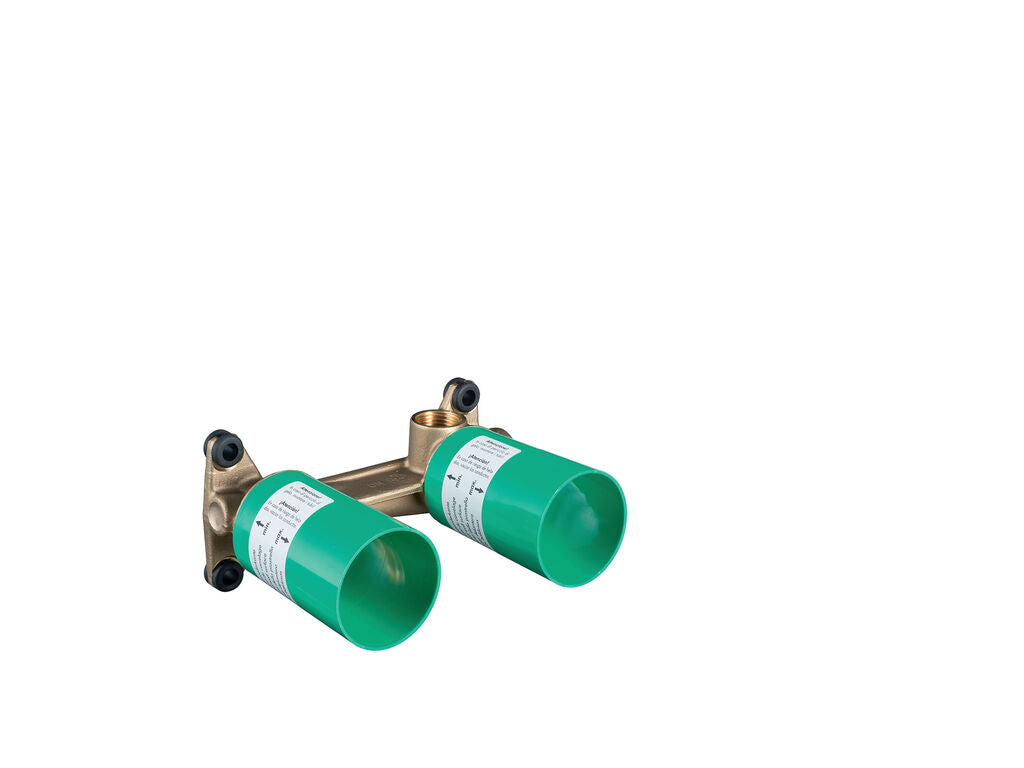 Hansgrohe 2-hole basin mixer basic set (in wall) for concealed installation