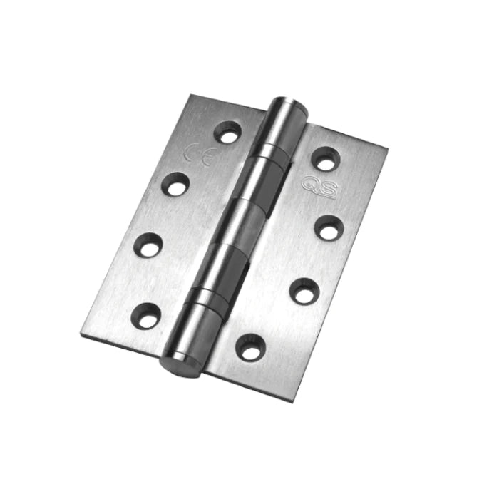QS Hinge 100x76x3mm per Pair S.Steel