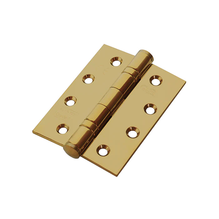 QS Hinge 100x76x2mm per Pair S.Steel