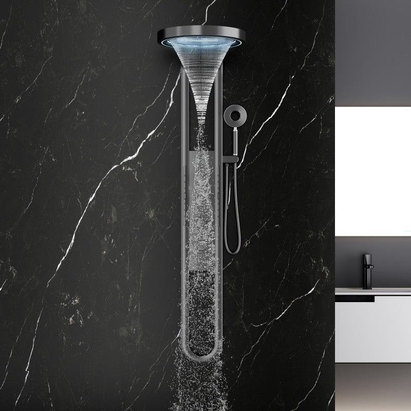 Aflo Shower Panel Mary J Gun Grey (NEW)