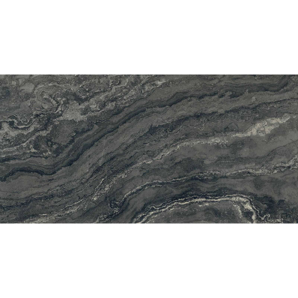 60x120 Matt Travertino Nero Porcelain Carving