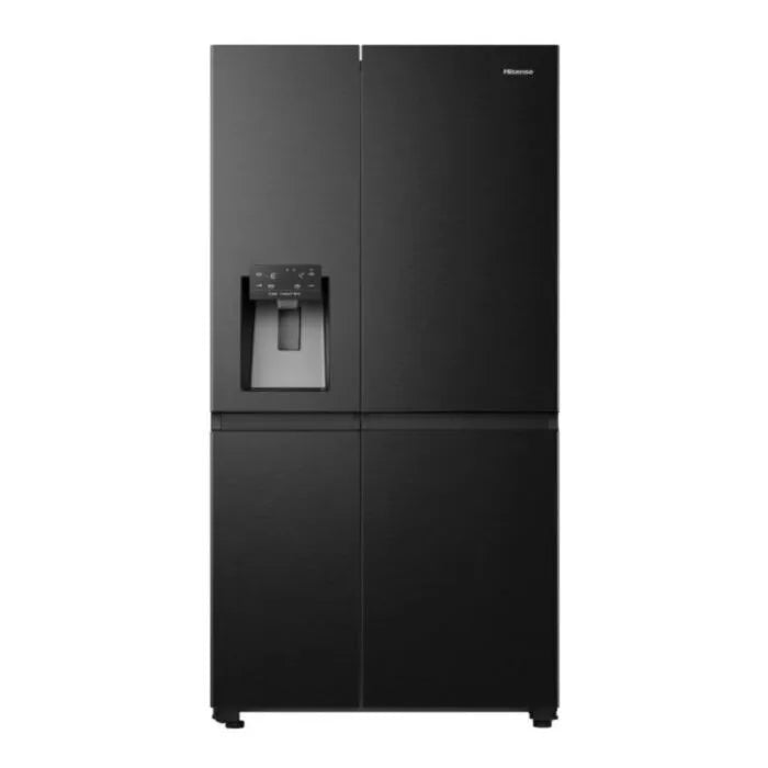 Hisense Side by Side Black 601lt Refrigerator - H780SB-IDL