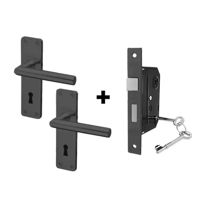 QS Coupe Oulu Black + 3L Lockset