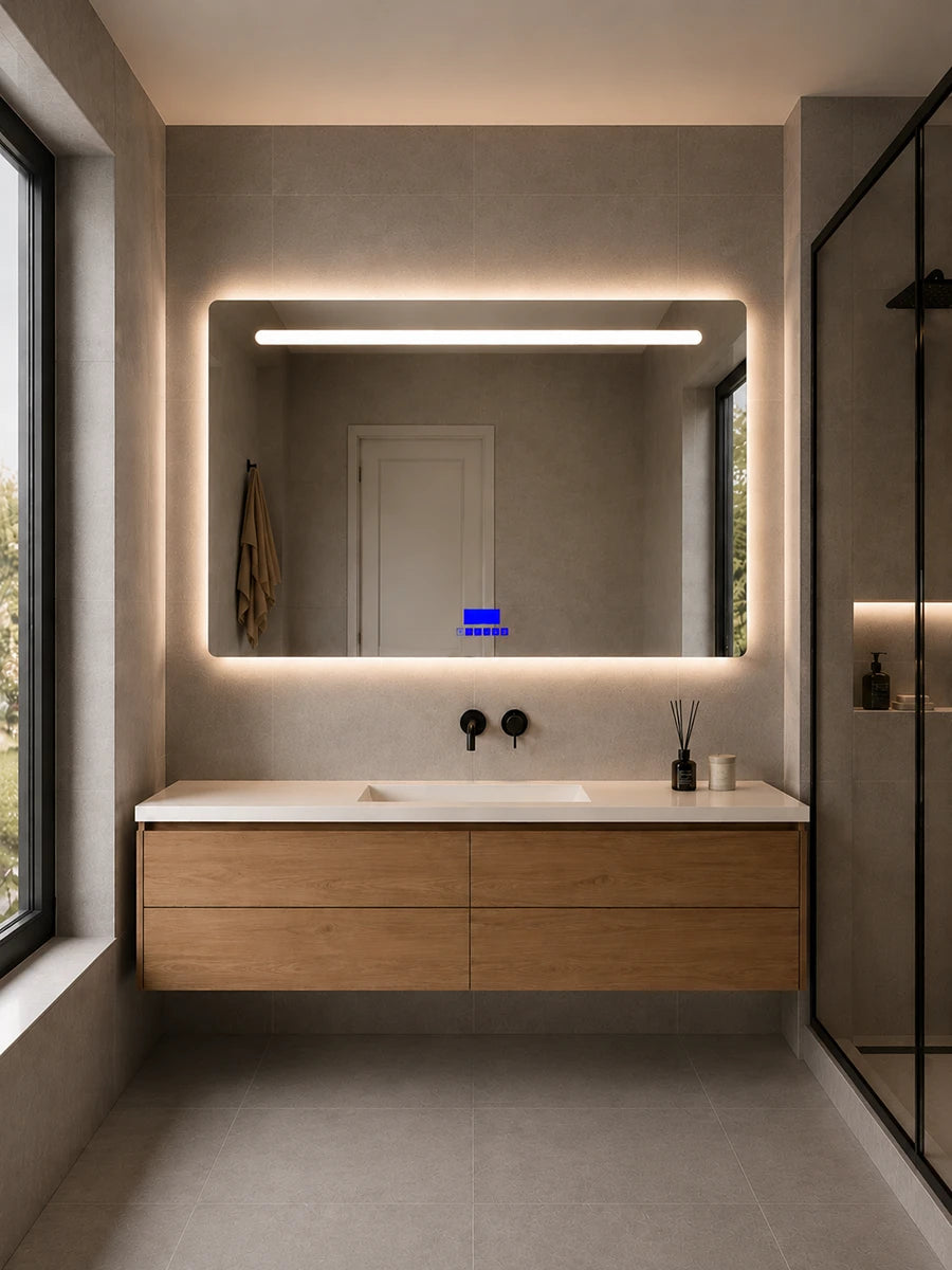 Affirmations Sound & Vision Bluetooth LED Mirror 1200 x 700mm