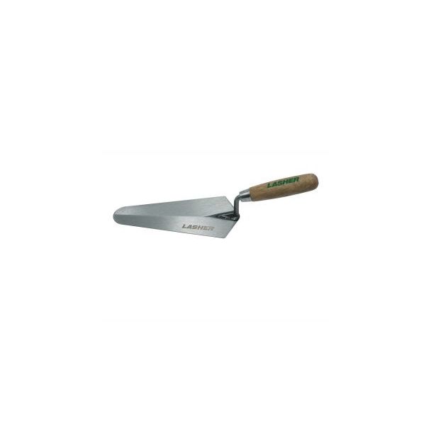 LASHER Gauging Trowel with Wood Handle (200 MM)