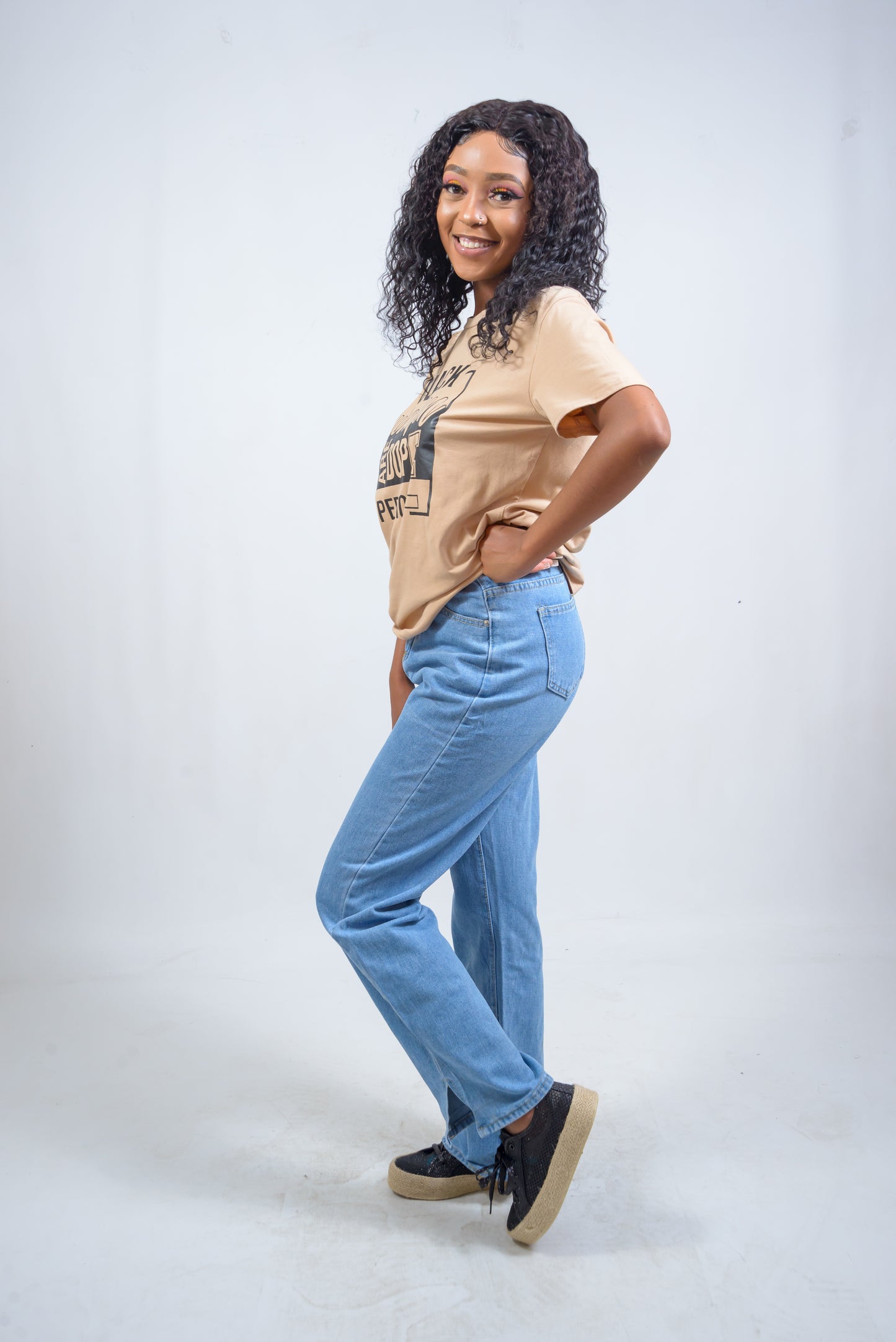 Straight Leg Jeans, Side slashes