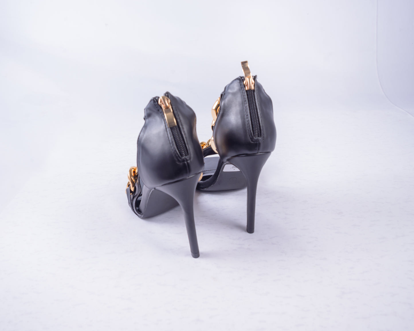 Gold Chain Heels