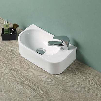Basin Flavio W/h Duralux 400x215mm