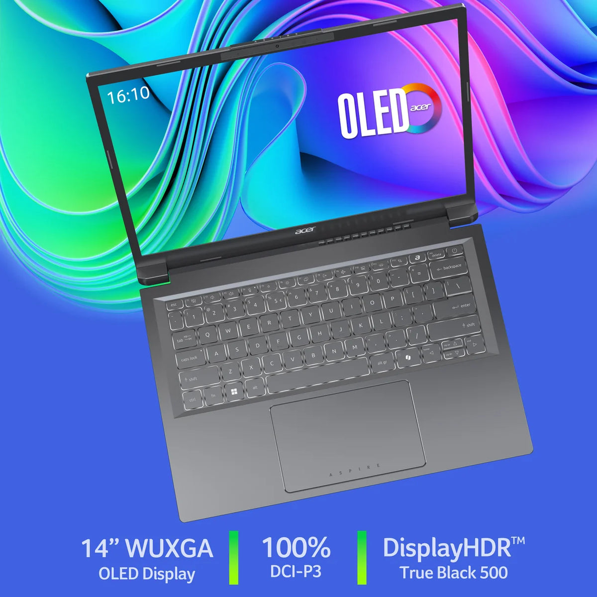 Acer Aspire 14 AI | 14" WUXGA | Core Ultra 7 | 32GB RAM | 1TB SSD | ARC Graphics