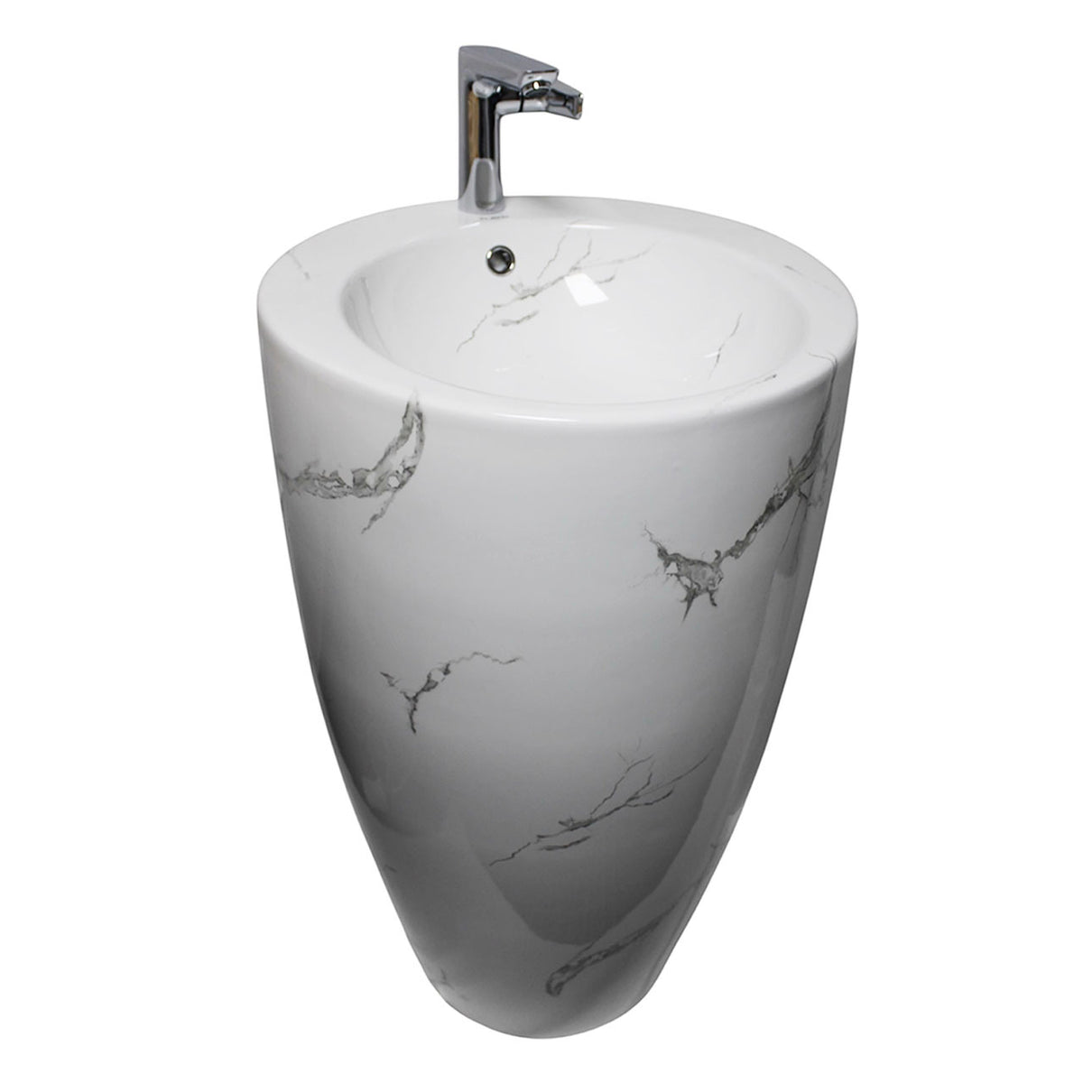 Basin Flavio F/s Carrara 480x490x825mm