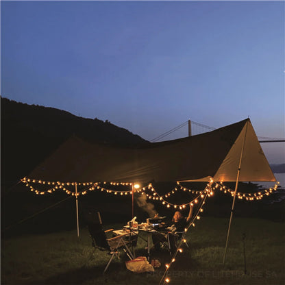 Litehouse 10 Metre Warm White Bubble Ball Solar Fairy Lights