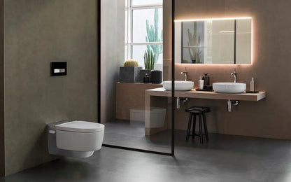 Geberit Aqua Clean Mera Comfort White Wall Hung Pan