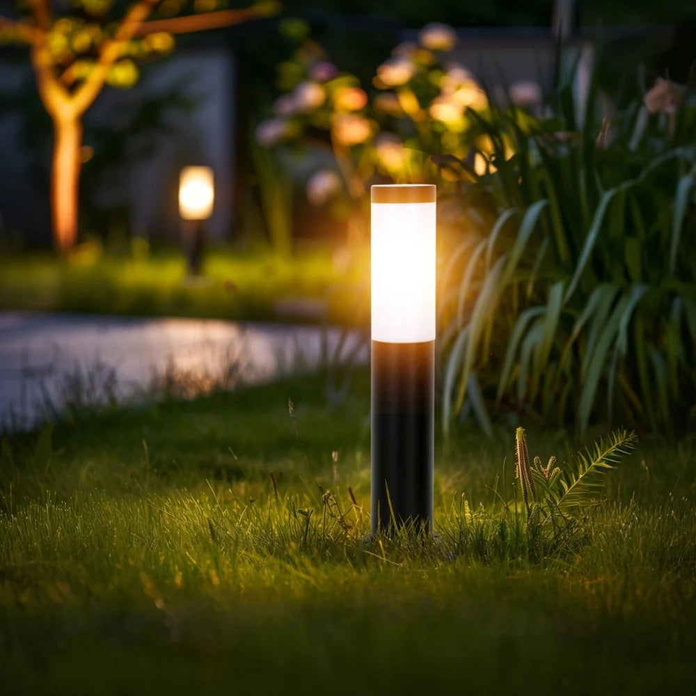 Chorus Sanded Black Outdoor Pedestal