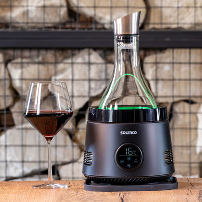 Solenco Life Precision Bottle Wine Cooler with Decanter