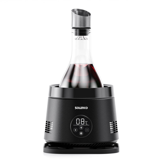 Solenco Life Precision Bottle Wine Cooler with Decanter