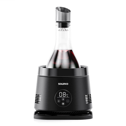 Solenco Life Precision Bottle Wine Cooler with Decanter