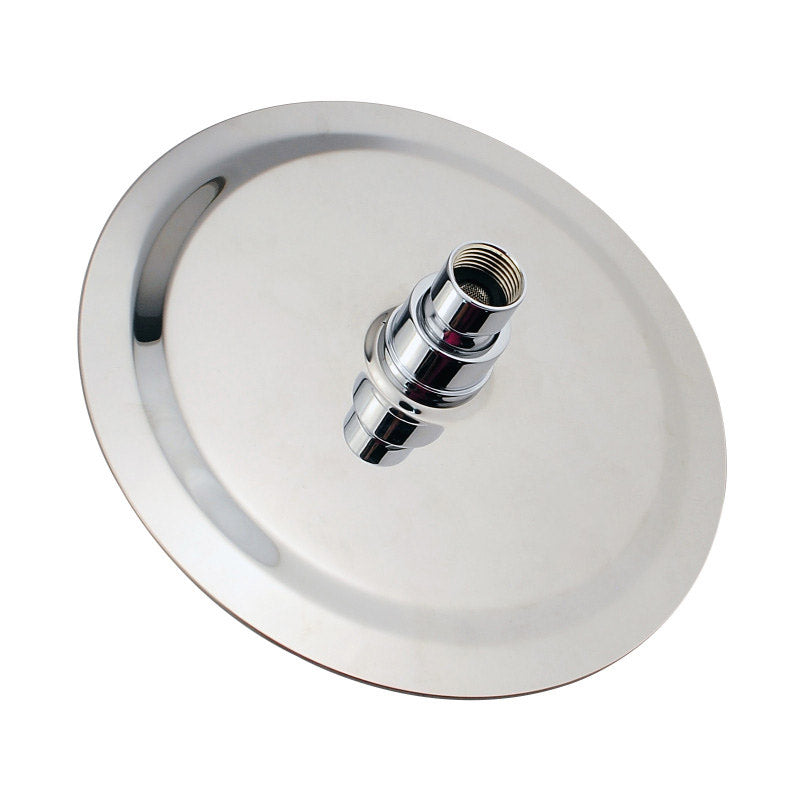 Aquaflo Aflo Chrome Shower Head S/s 200mm Slim Round