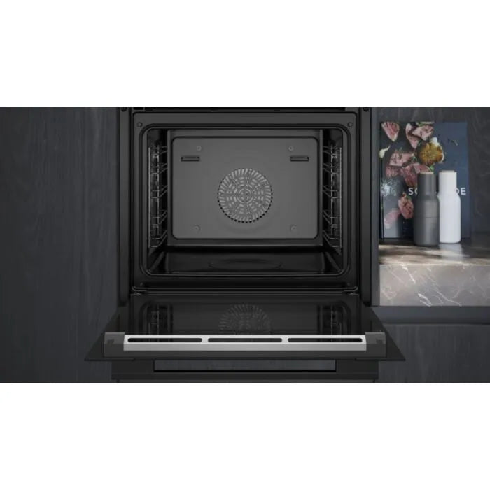 Siemens 60cm Black IQ700 Built-In Oven - HB736G1B1