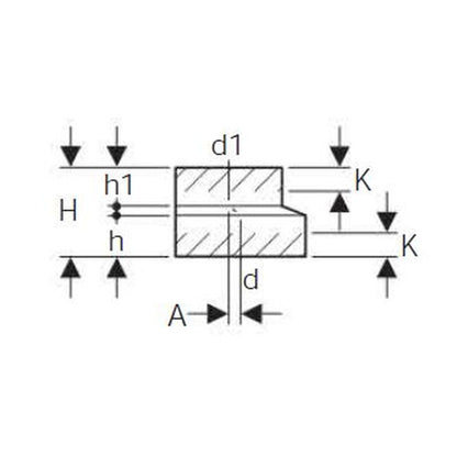 GEBERIT HDPE SHORT ECCENTRIC REDUCER 50x40mm 361.558.16.1