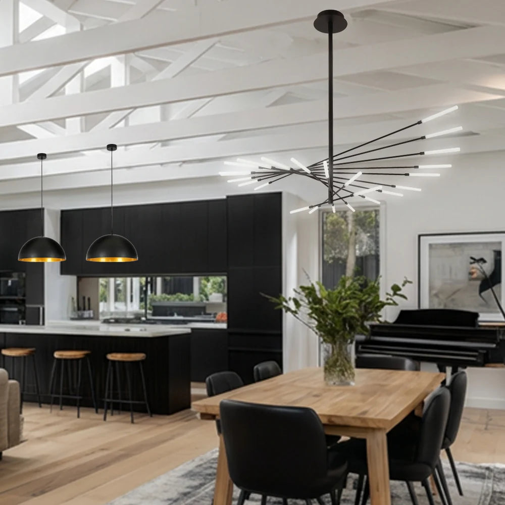 Voguing Black 50W CCT LED Pendant