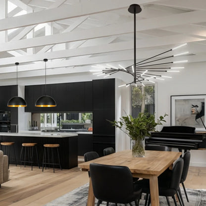 Voguing Black 50W CCT LED Pendant