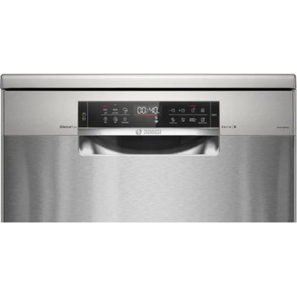 Bosch Series 6 Freestanding Dishwasher 60 cm Silver - SMS6EMI10Z