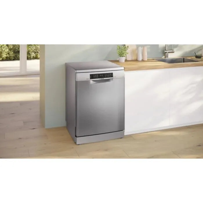 Bosch Series 6 Freestanding Dishwasher 60 cm Silver - SMS6EMI10Z