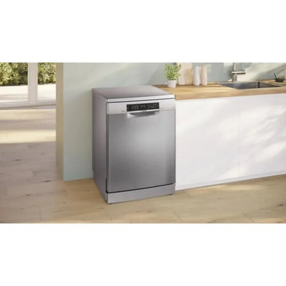 Bosch Series 6 Freestanding Dishwasher 60 cm Silver - SMS6EMI10Z