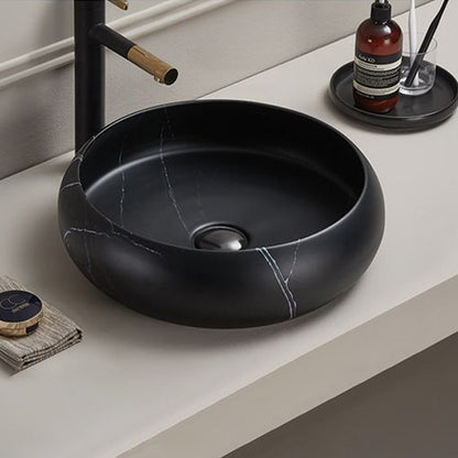 Basin Flavio CT Avangarde Black 415mm