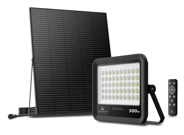 Hydra 300W Solar LED Floodlight with Motion Sensor - Gen2