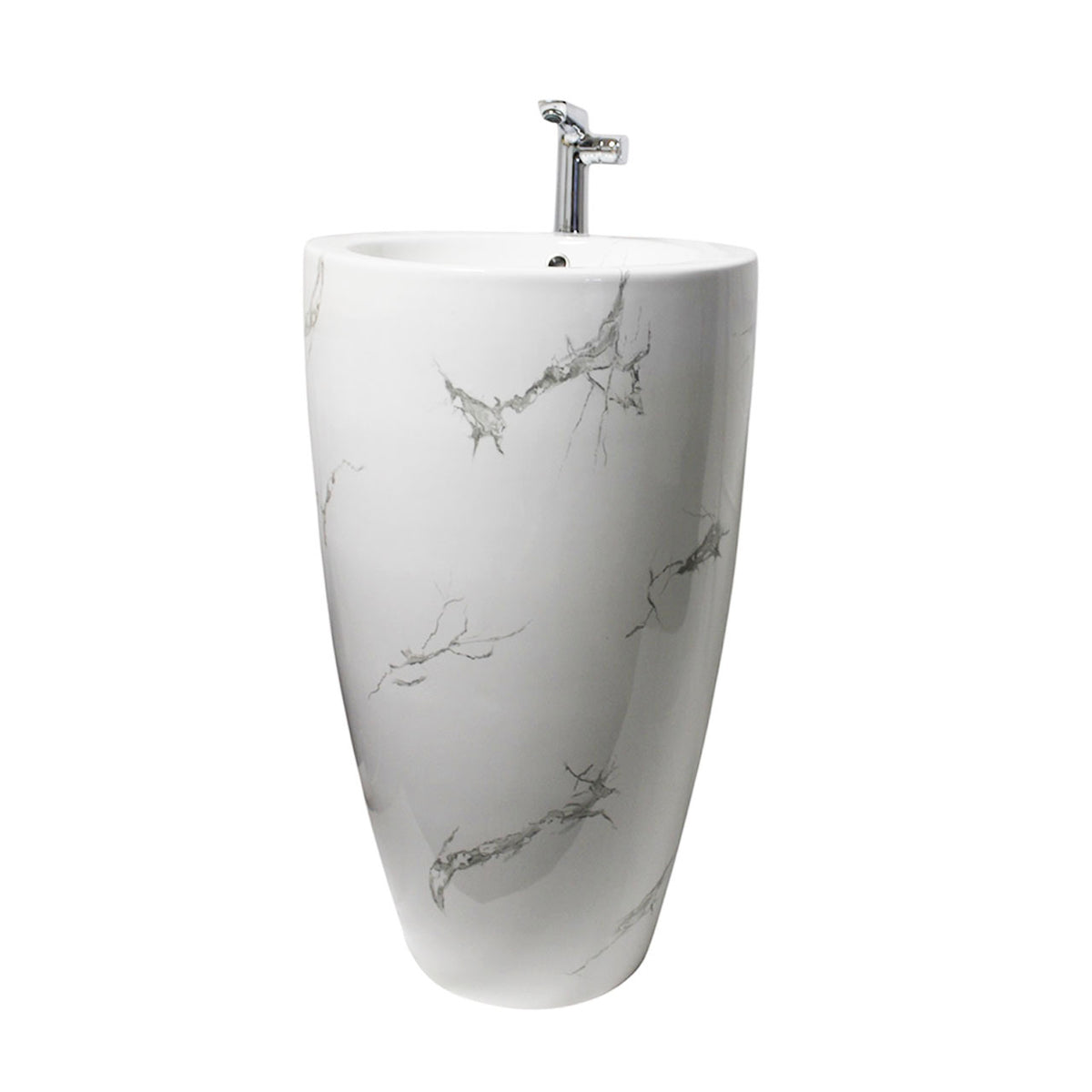 Basin Flavio F/s Carrara 480x490x825mm