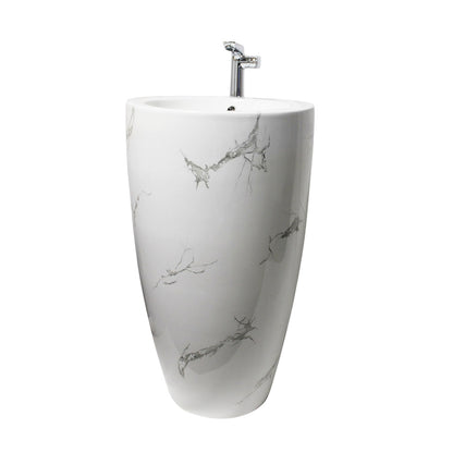 Basin Flavio F/s Carrara 480x490x825mm