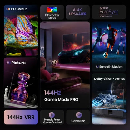 Hisense 100" 4K 144HZ QLED Gaming TV - 100Q7Q