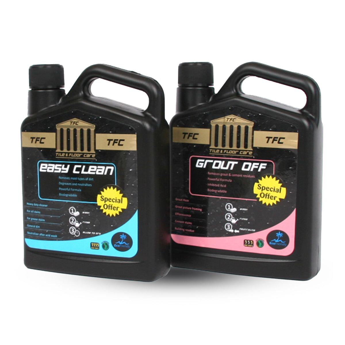 Tfc Value Pack Easy Clean/grout Off 1L